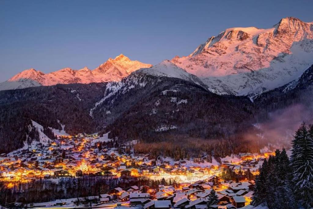 Studio Agreable Les Contamines-Montjoie Exterior foto
