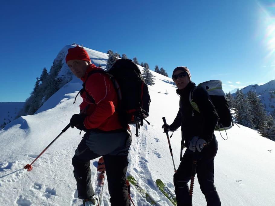 Studio Agreable Les Contamines-Montjoie Exterior foto