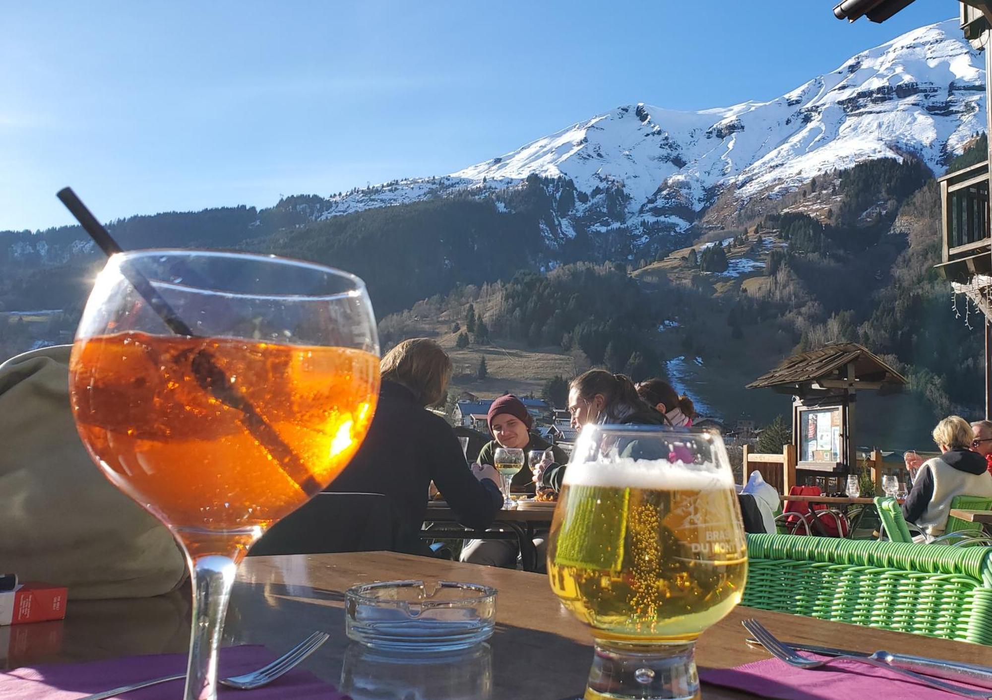 Studio Agreable Les Contamines-Montjoie Exterior foto
